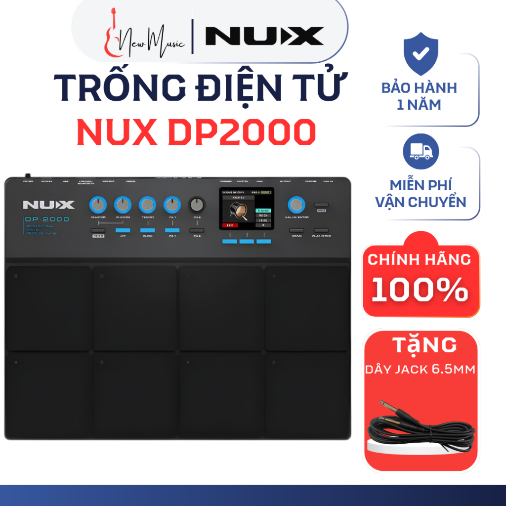Trống Điện Tử Nux DP2000 Cao Cấp Chính Hãng | NewMusic