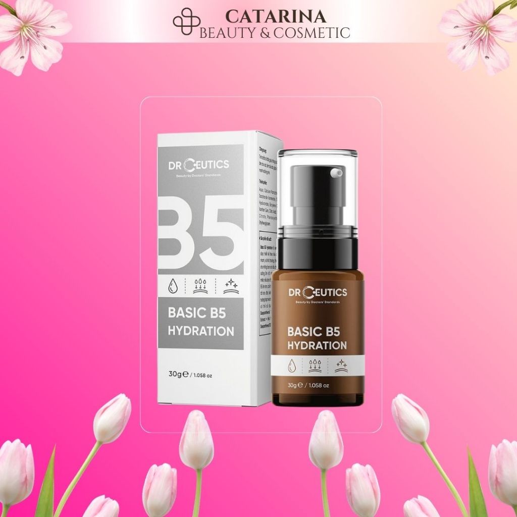 Serum DrCeutics B5 Basic Hydration 5% 30ml | Tinh chất hỗ trợ phục hồi cấp ẩm