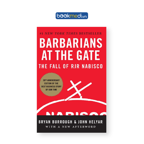 Sách ngoại văn Barbarians at the Gate - Bryan Burrough | Bookmedi