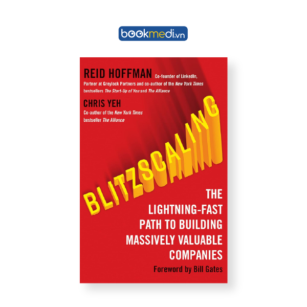 Sách ngoại văn Blitzscaling - Chris Hoffman, Reid and Yeh | Bookmedi
