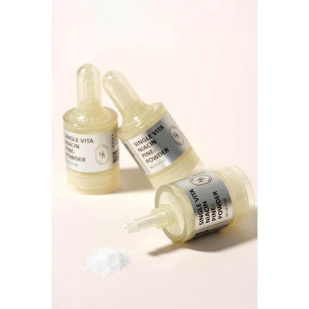 H219_ Combo 01 CHAI NHỎ LẺ Bột Dưỡng Trắng Da Nia A132 + 1 Gan to 60v E22