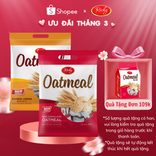 [Quà Tặng Đơn 109k] Combo 2 Bánh Yến Mạch Richy 2 vị (Sữa & Phô Mai)