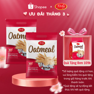 [Quà Tặng Đơn 109k] Combo 2 Túi Bánh Yến Mạch Richy Oatmeal Vị Sữa (250gr/túi)