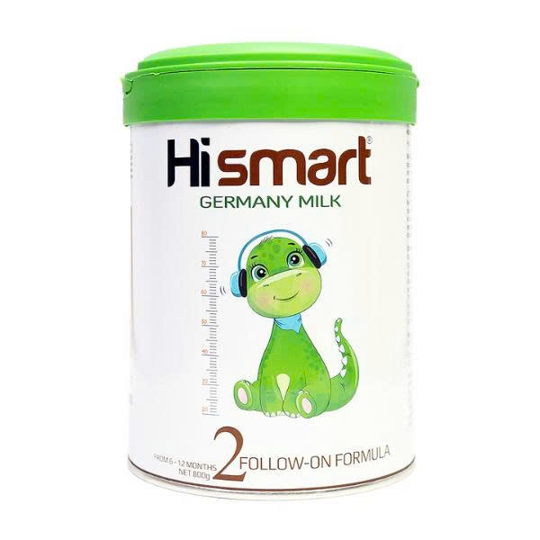 [Quà Tặng Không Bán] Sữa Công Thức Hismart Germany Milk Follow - On Formula Stage 2 Chính Hãng Hộp 8