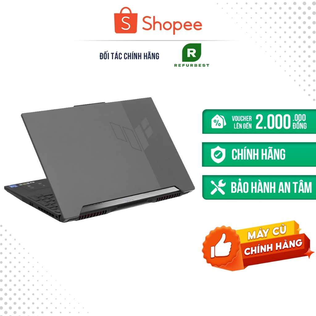 [Máy cũ] - [Trả bảo hành] Asus FX507ZC4 i5 12500H/16GB/512GB/4GB RTX3050/(HN330W) (Xám)