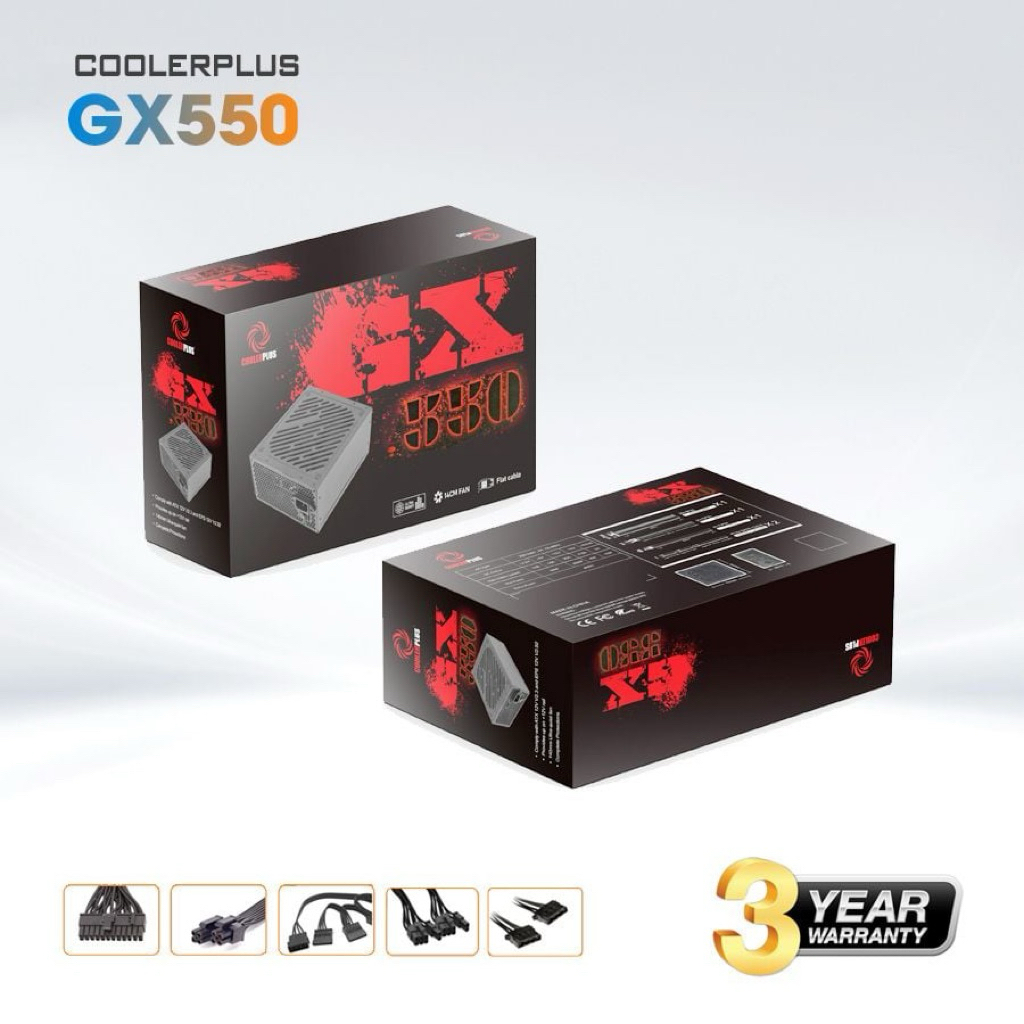 Nguồn máy tính Coolerplus GX550 550W
