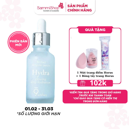 9 Wishes Tinh chất Hydra Ampule 30ml