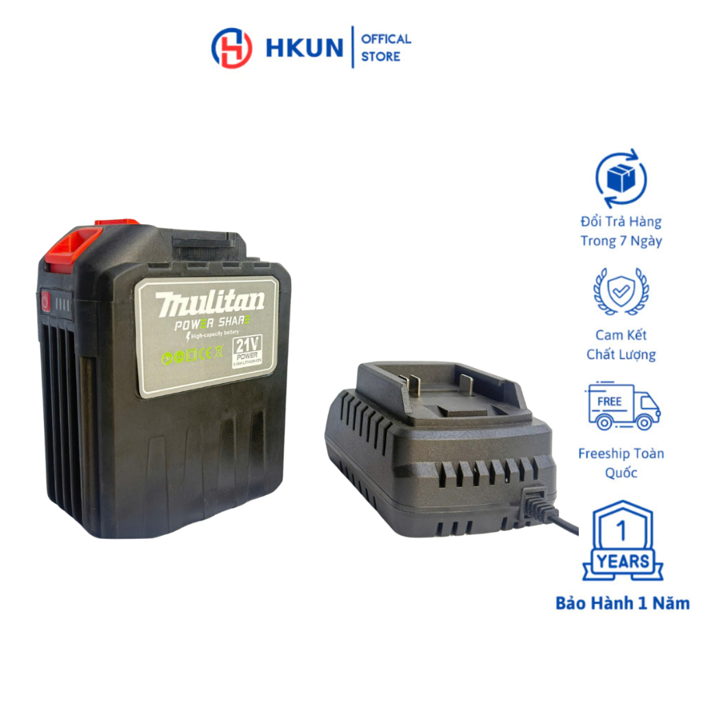 Pin 30Cell Makita 15Ah mulitan Dung Lượng Cao, Chân Pin Phổ Thông, Có Đèn Báo Pin