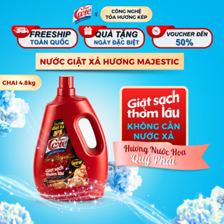Chai Nước Giặt Xả True Care 5in1 Hương Majestic (2.4Kg - 4.8Kg)