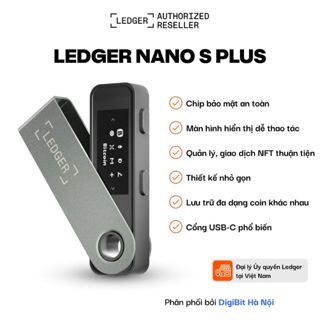 [Đại Lý Ủy Quyền] Ví lạnh Ledger Nano S Plus