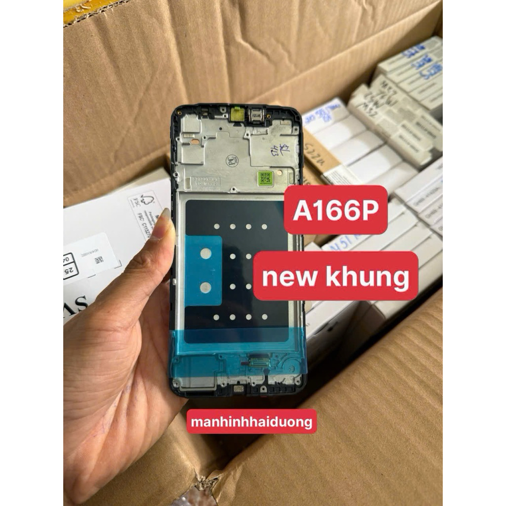 Màn hình A166P new khung