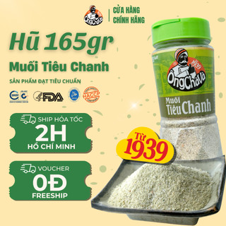 Muối Tiêu Chanh Ông Chà Và 165g (Pepper Lemon Salt)