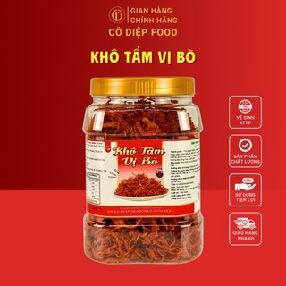 Combo 2 Hũ 500Gram Khô Tẩm Vị Bò Thơm Ngon [ 2 Hủ 500Gram]