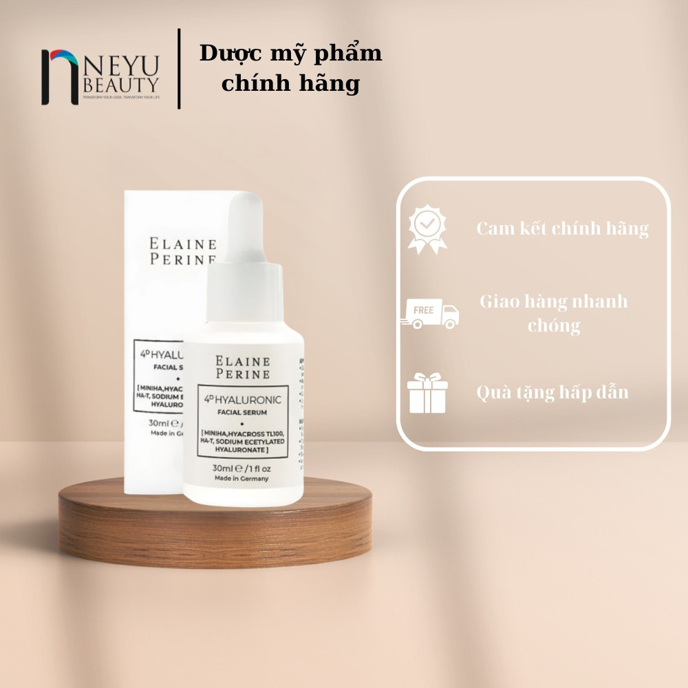 [Công Ty] ELAINE PERINE Niacinamide 10% + Zinc 1% Facial Serum – Serum Kiểm Soát Dầu 30ml