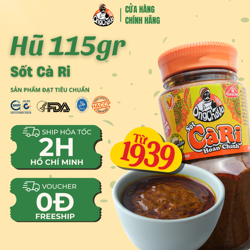 Sốt Cà Ri Hoàn Chỉnh Ông Chà Và 115g (Curry Paste)