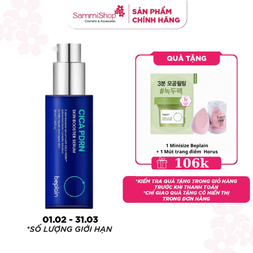 Beplain Tinh chất Cica PDRN Skin Booster Serum 30ml