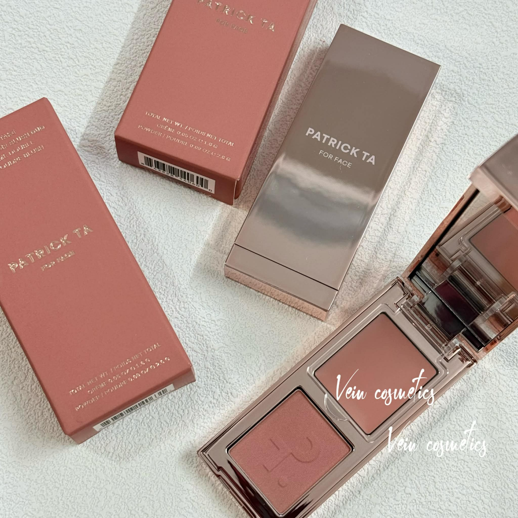[MINI SIZE]Má hồng Patrick Ta Mini Major Headlines Double-Take Crème & Powder Blush Duo-BILL SEPHORA