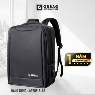 Balo công sở nam nữ GUBAG, BL03 chống nước chống xước, đựng vừa laptop 15,6inch, phù hợp công sở