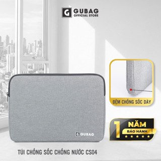 Túi chống sốc laptop macbook Gubag CS02 đệm dày, vải chống nước size 13 inch 14 inch 15 6 inch