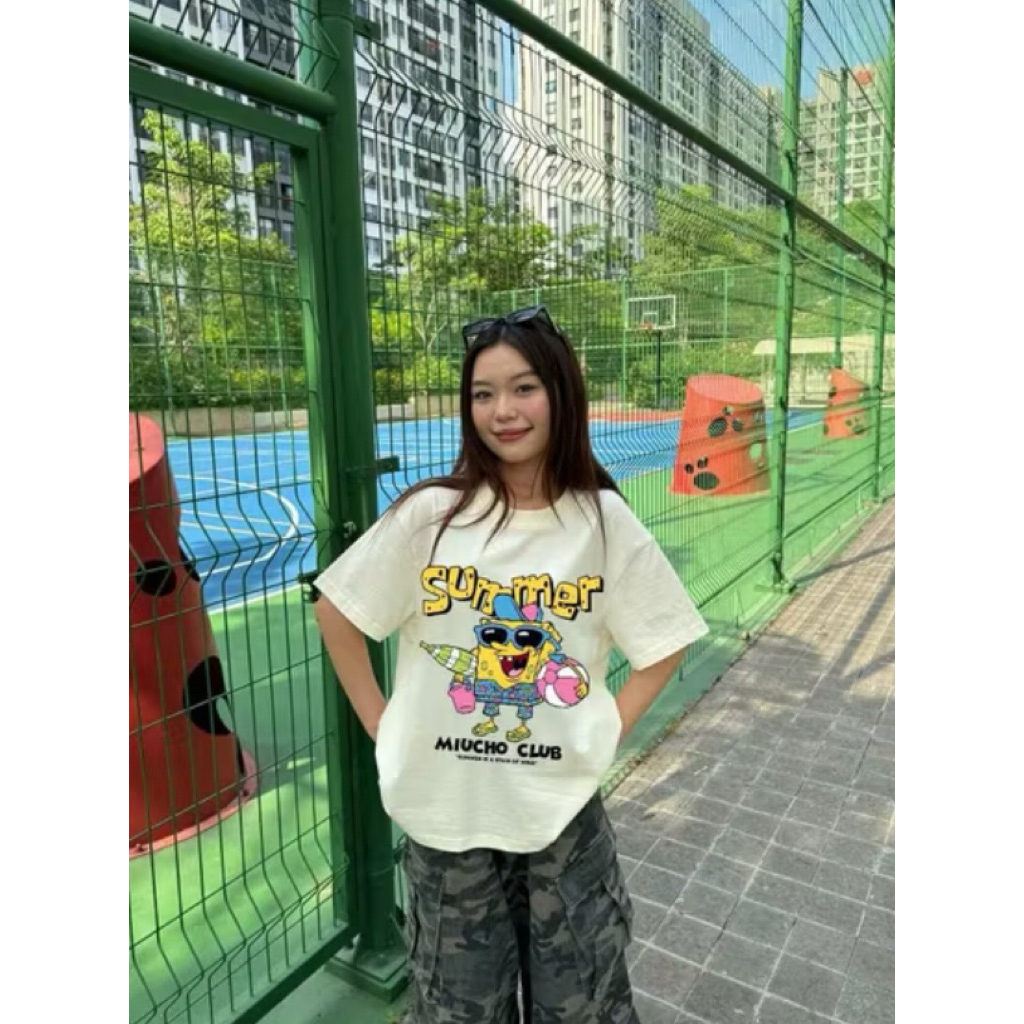 Áo Thun Summer Mùa Hè, Chú Chó & Áo Phao, Hoạt Hinh Hottrend, H1, Mềm Mịn, Dày Dặn