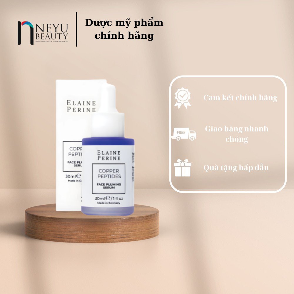 [Công Ty] ELAINE PERINE Copper Peptide 1% Face Plumping Serum – Serum Phục Hồi Da 30ml