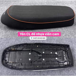[Mã SKAMLSC5723 giảm 10% đơn 100K] Yên CL đế nhựa viền xám/cam/trắng