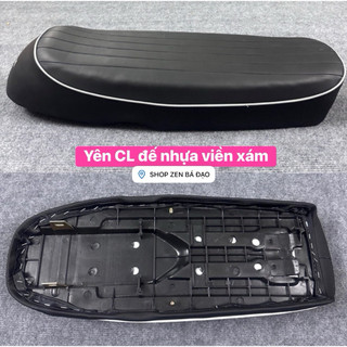 [Mã SKAMLSC5723 giảm 10% đơn 100K] Yên CL đế nhựa viền xám/cam/trắng