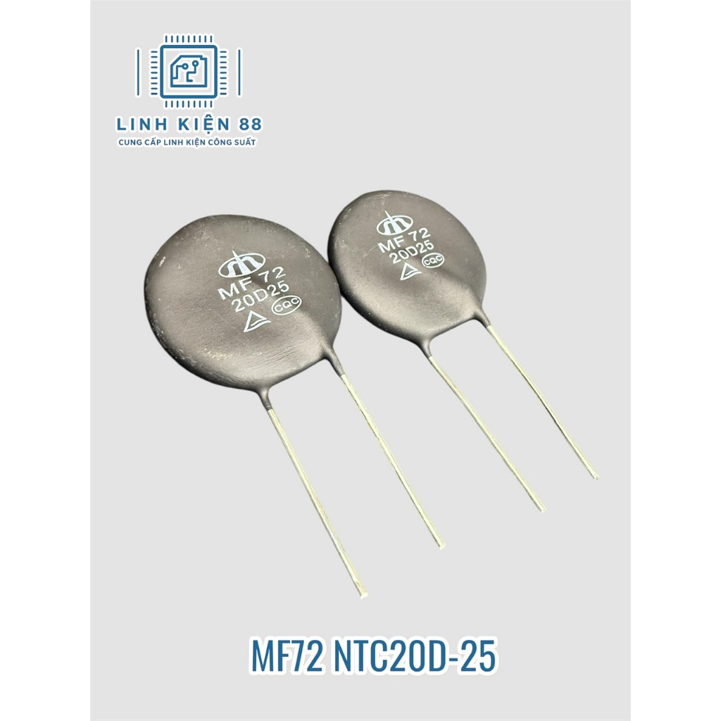5 con Điện trở nhiệt MF72 NTC20D-25 NTC 20D-25 mới chính hãng