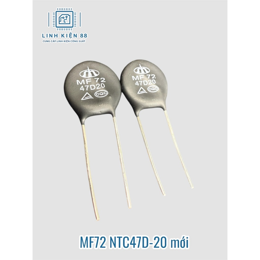5 con Điện trở nhiệt MF72 NTC47D-20 47D-20 mới chính hãng