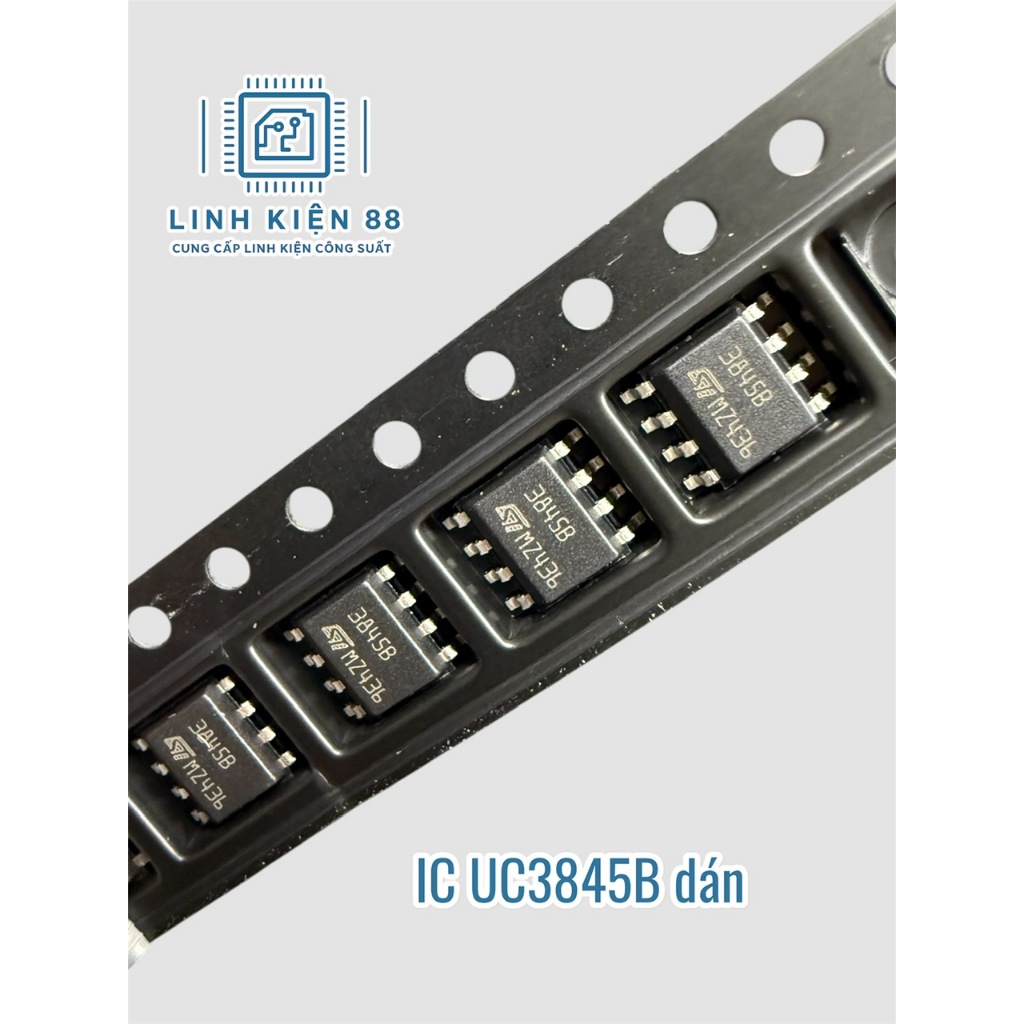 5 hoặc 10 con IC UC3845B UC3845 3845 dán Sop-8 mới chính hãng ST
