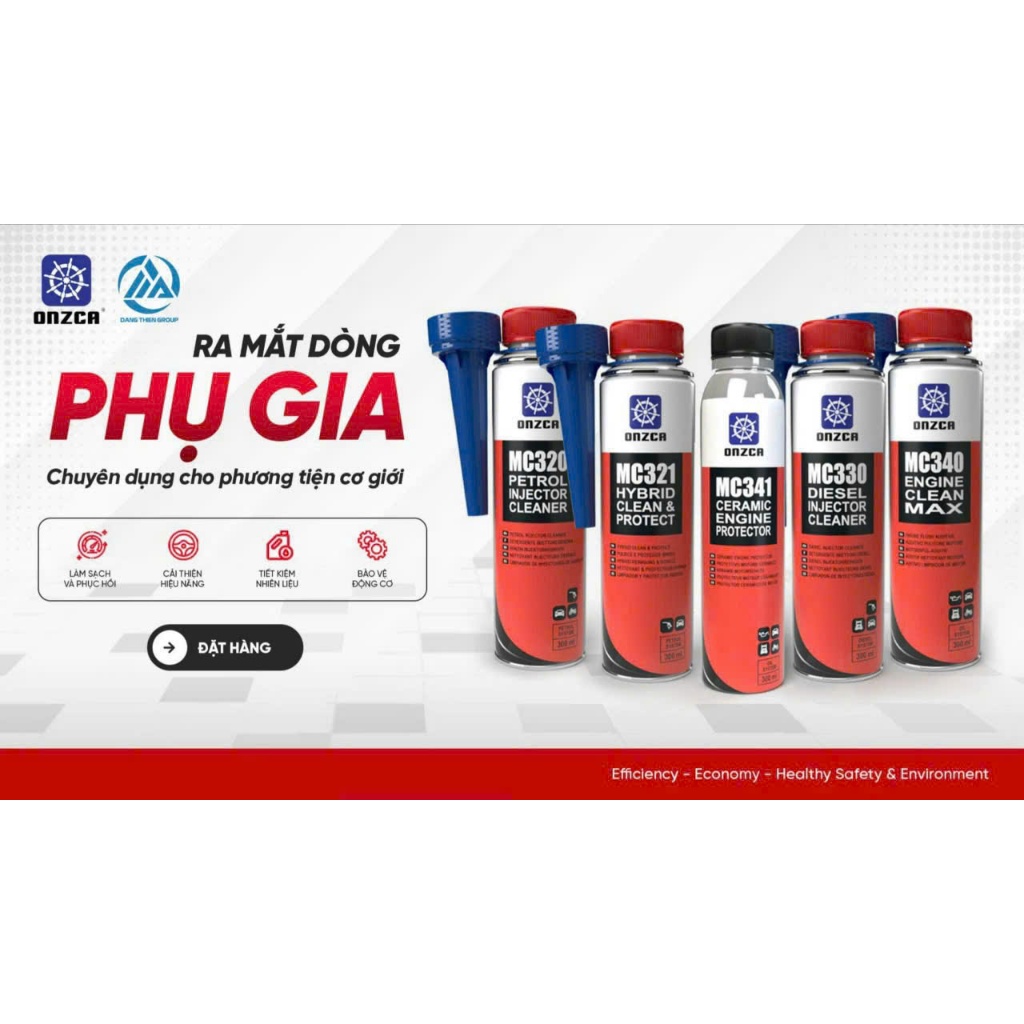 Onzca Phụ gia vệ sinh kim phun, buồng đốt cho ô tô cao cấp
