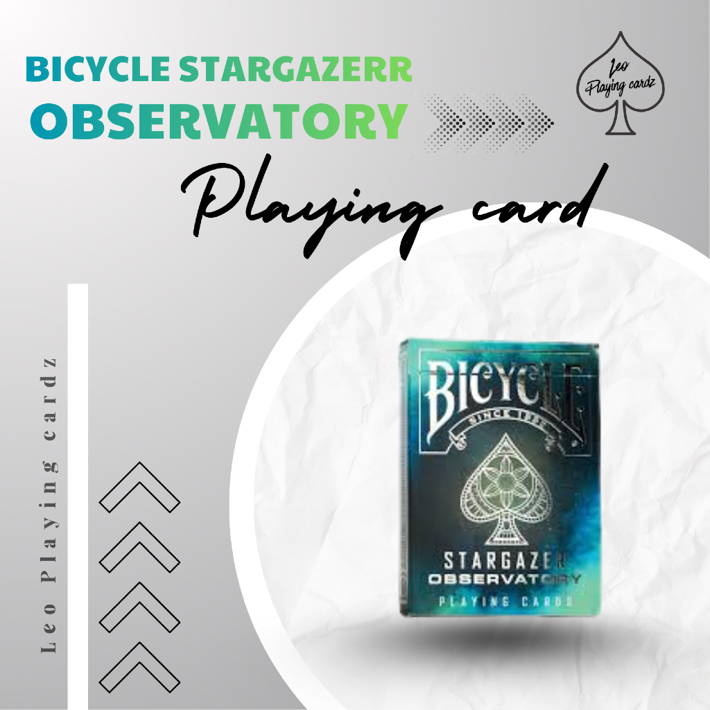 Bộ bài tây, sưu tầm BICYCLE STARGAZER OBSERVATORY playing card