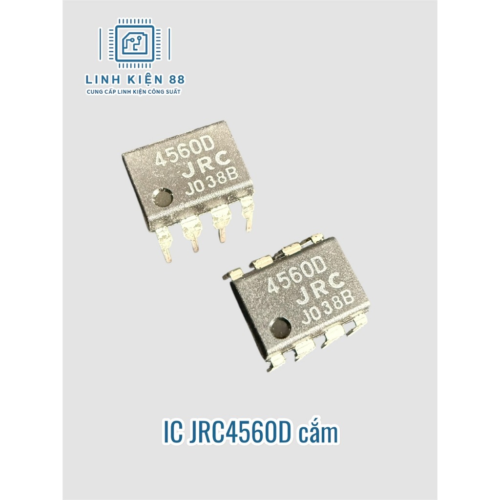 5 hoặc 10 con Opam NJM4560D JRC4560 4560 cắm Dip-8 mới chính hãng JRC
