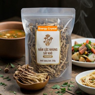 NẤM LỘC NHUNG KHÔ – MÙI THƠM NHẸ LAN TRONG GIAN BẾP