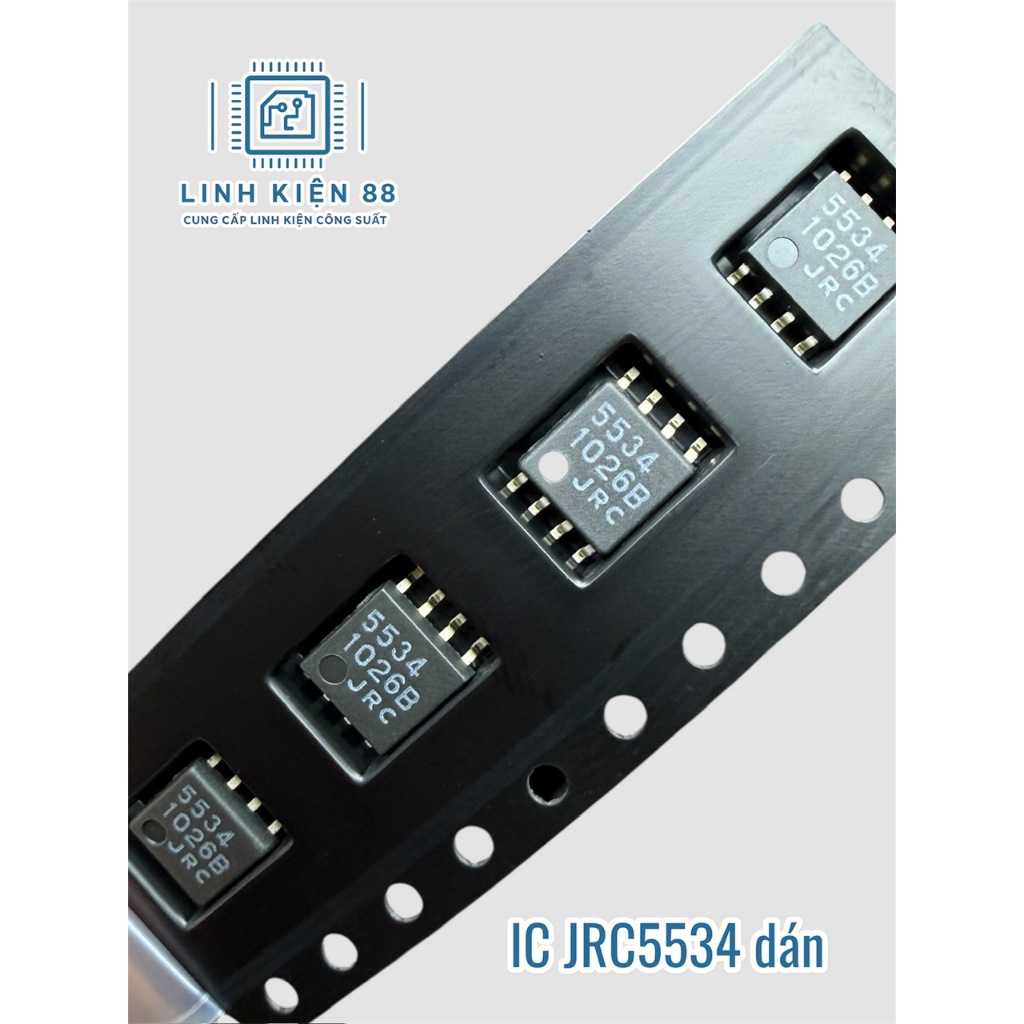 3 con Opam JRC5534M JRC5534 5534 dán Sop-8 chính hãng JRC