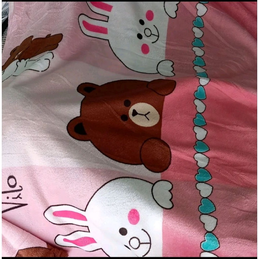 Mền(chăn)tuyết nhung 1m7*2m