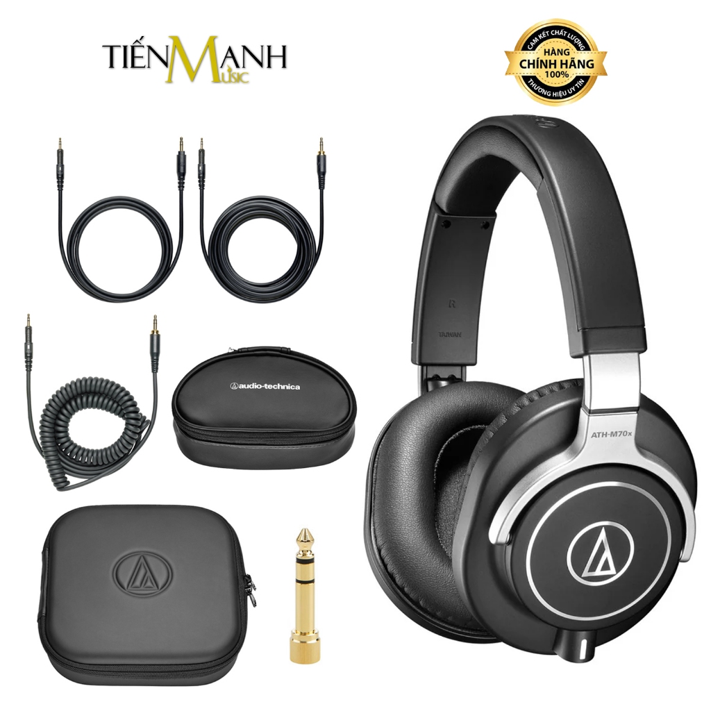 [Chính Hãng] Tai Nghe Kiểm Âm Audio Technica ATH-M70X - Studio Monitor Headphones Professional M70X 