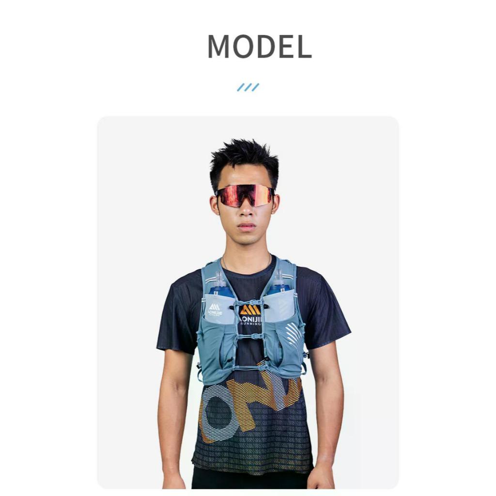 VEST CHẠY TRAIL AONIJIE C9116 XANH DƯƠNG NHẠT