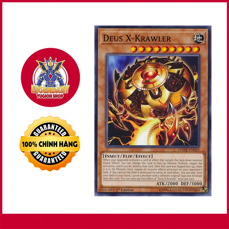 [Thẻ Bài Yugioh Chính Hãng] Deus X-Kwawler