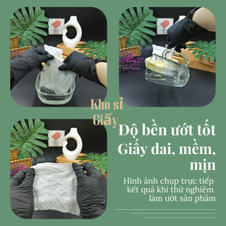 Combo 10 bịch giấy rút lụa bịch nhỏ 3 lớp KH Thành Đạt siêu dai mềm mịn - Giấy rút trắng bỏ túi