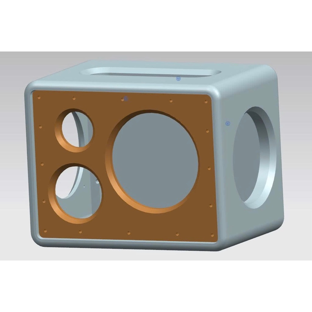 Box Loa In 3D Nhỏ Gọn Thiết Kế Theo Yêu Cầu Kích Thước 220*135*170