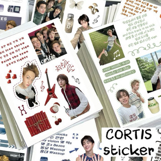 [NEW] Set 8 tờ sticker CORTIS chống nước (tặng CARD DES) Nhãn dán thành viên nhóm nhạc CORTIS ⭐️