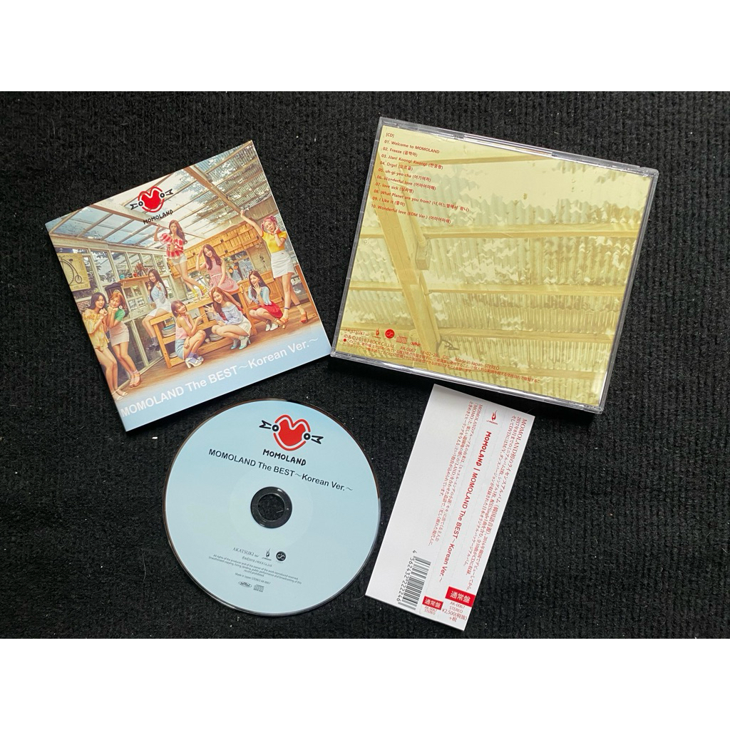 Momoland mini album Nhật The best đã khui seal, gồm cd và photobook như hình