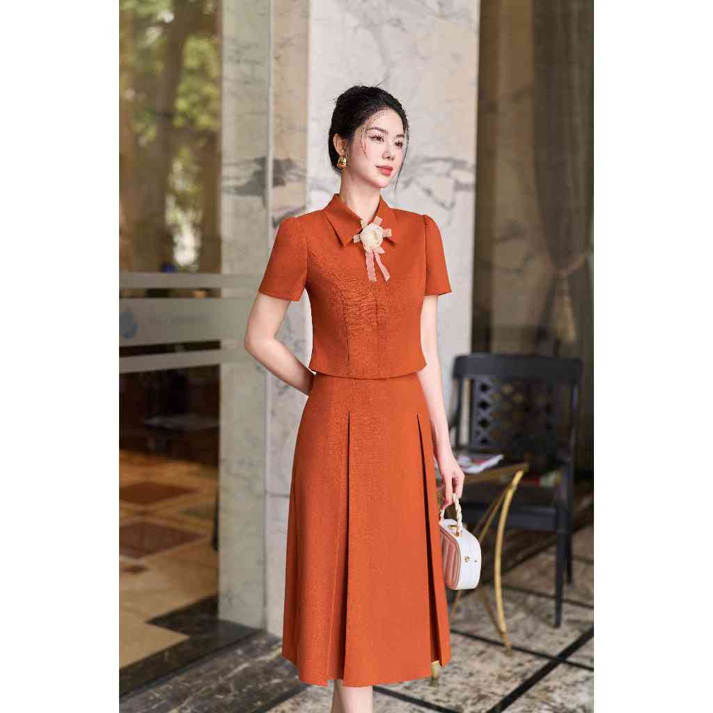 Juyp dáng A ôm hông thiết kế cao cấp Laeem Design,LJ1A24002