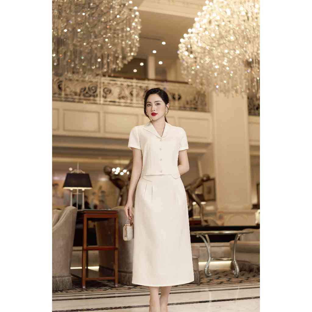 Juyp A cạp liền ly đôi thương hiệu cao cấp Laeem, LJ1A24012 chất liệu Gto