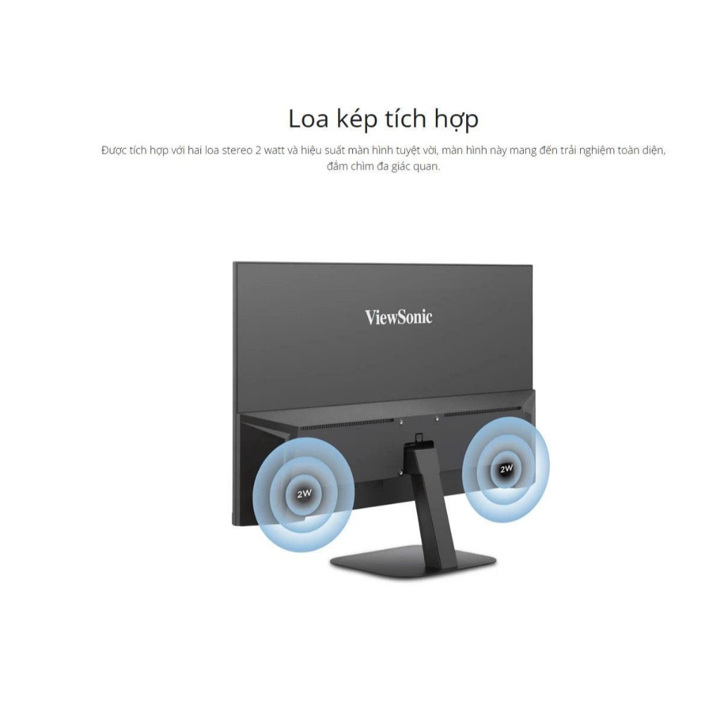 Màn hình văn phòng chuyên nghiệp ViewSonic VA2708-2K-MHD 27 inch IPS 2K 100Hz Loa kép tích hợp | BigBuy360 - bigbuy360.vn
