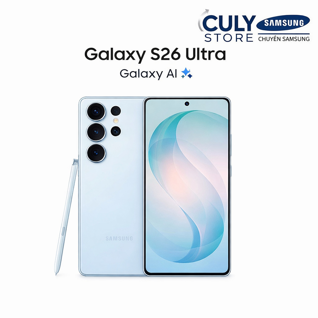 [SIÊU PHẨM] Samsung Galaxy S26 Ultra 5G 12GB/256GB - CHÍNH HÃNG SAMSUNG VIETNAM
