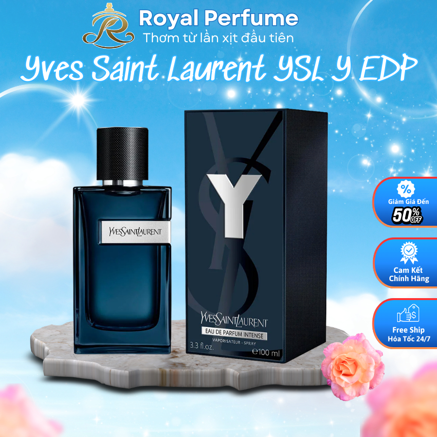 [Chính Hãng] Nước Hoa Nam Yves Saint Laurent YSL Y EDP Intense 100ml - Hương Nam Tính Lịch Lãm