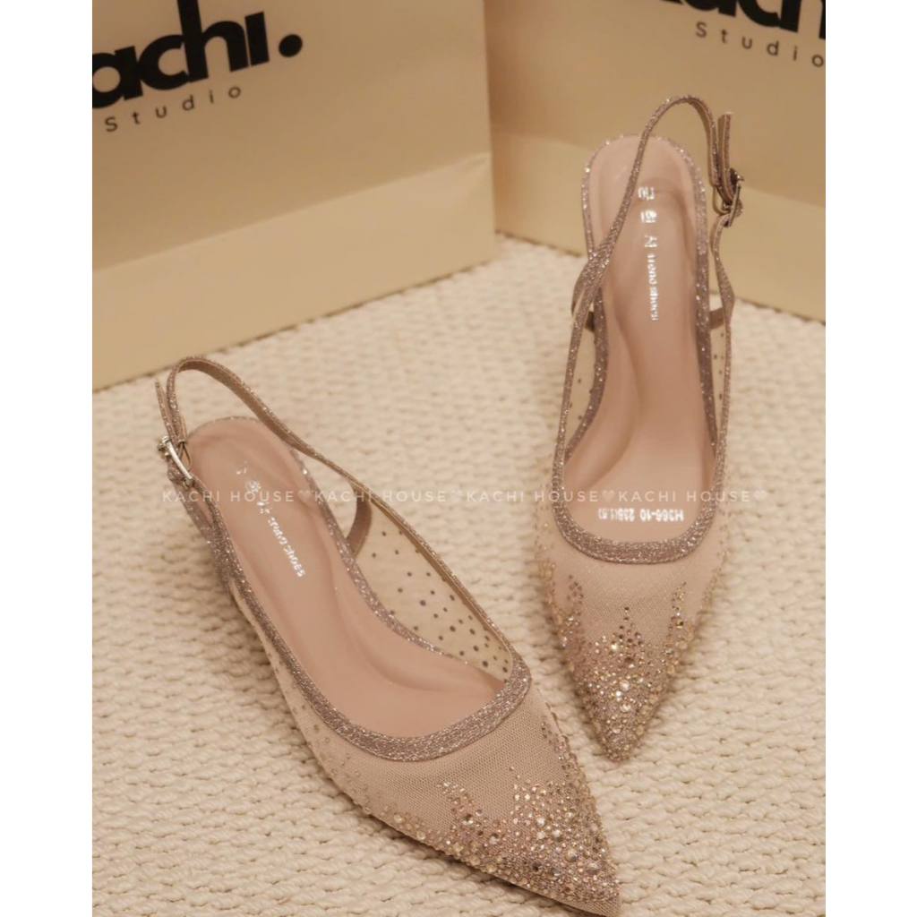 (SẴN) Kachi House H366-10 Giày trend Seoul ẢNH THẬT