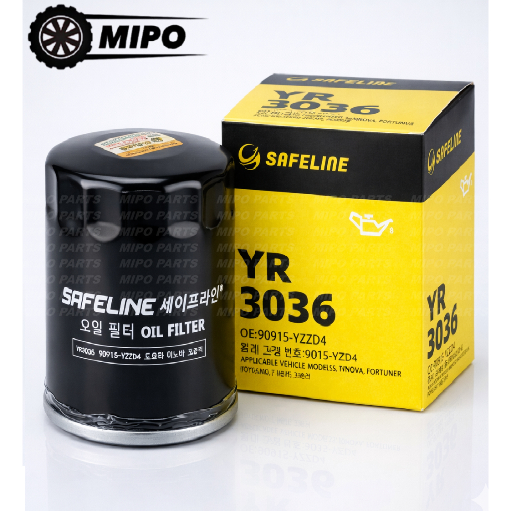 Lọc nhớt, lọc dầu động cơ xe Fortuner, Innova, Prado, Landcruiser, Hilux, Hiace (Mã: 90915YZZD4)